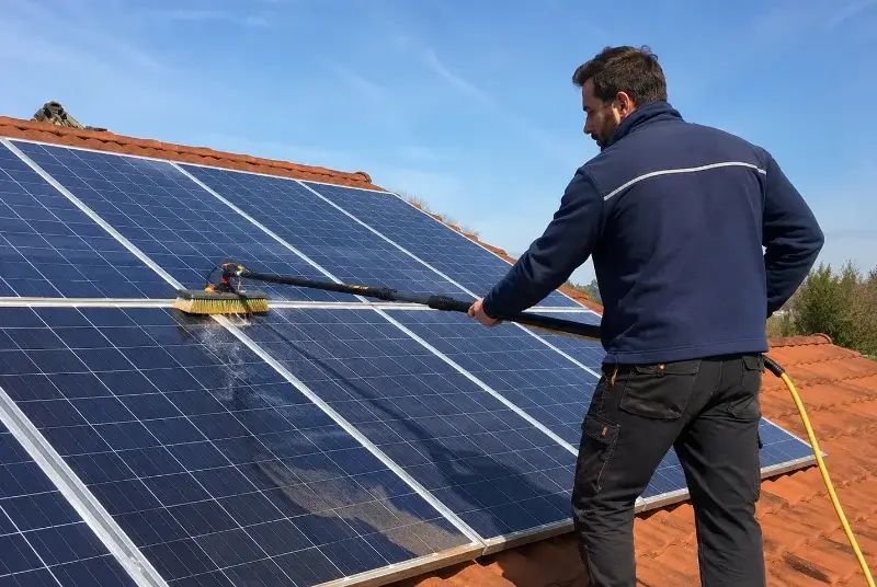 Nettoyage et entretien de panneaux solaires à Râches